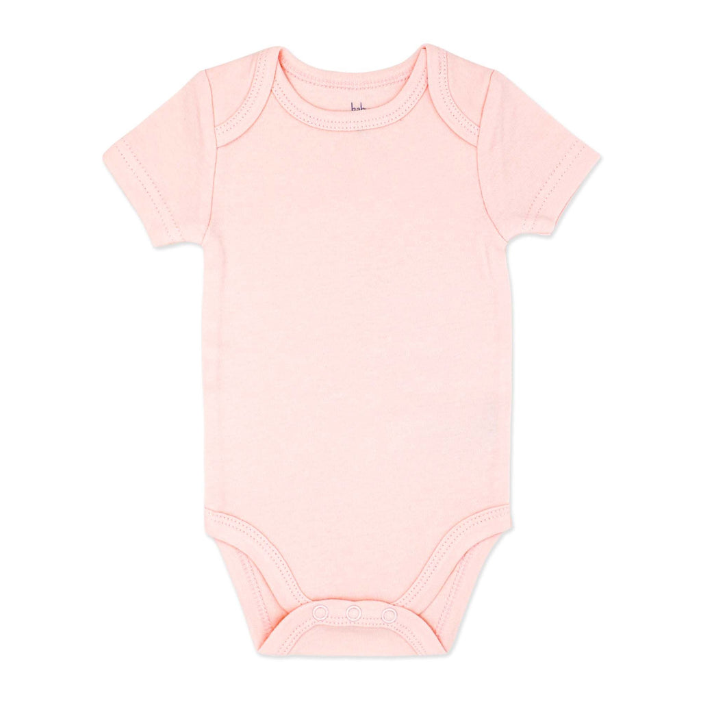 Body bébé rose clair – 100 % coton