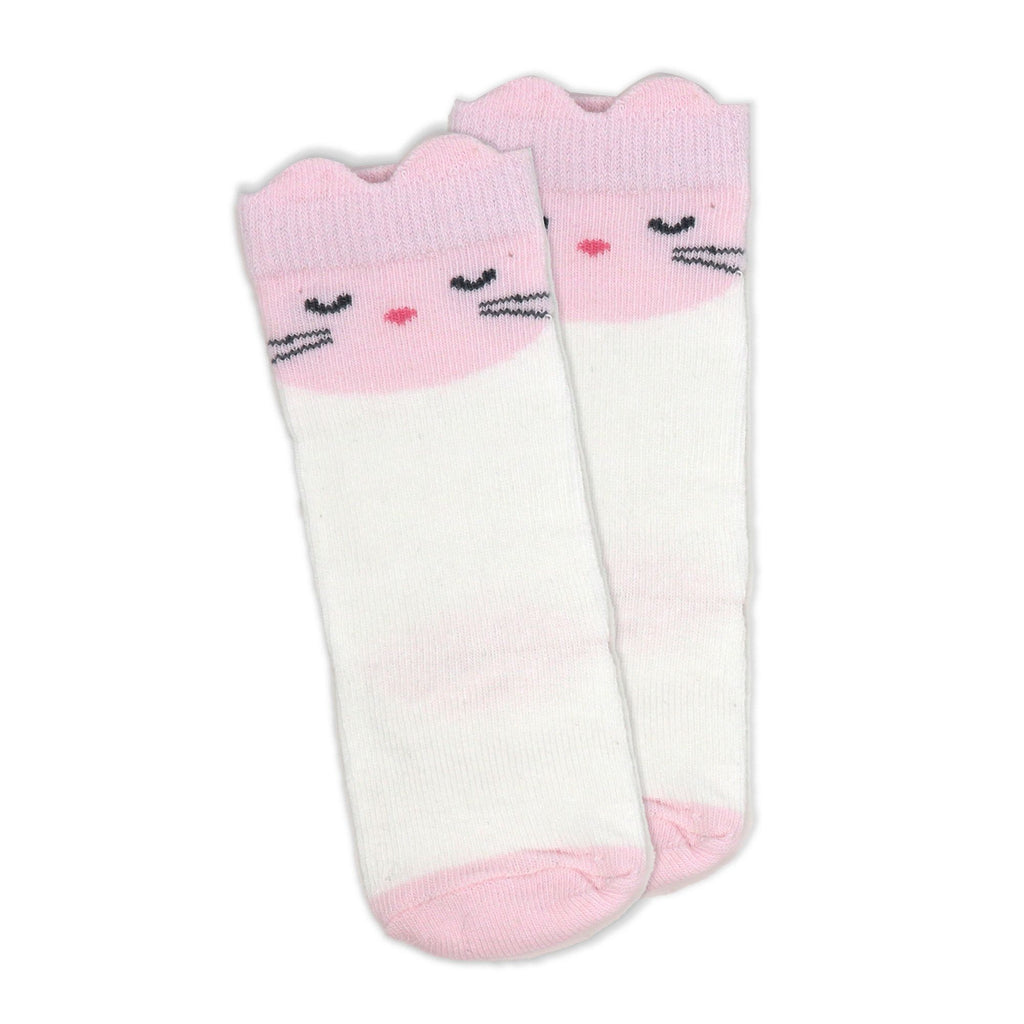 Kitten Dress, Bodysuit & Socks Baby Girl Outfit Set