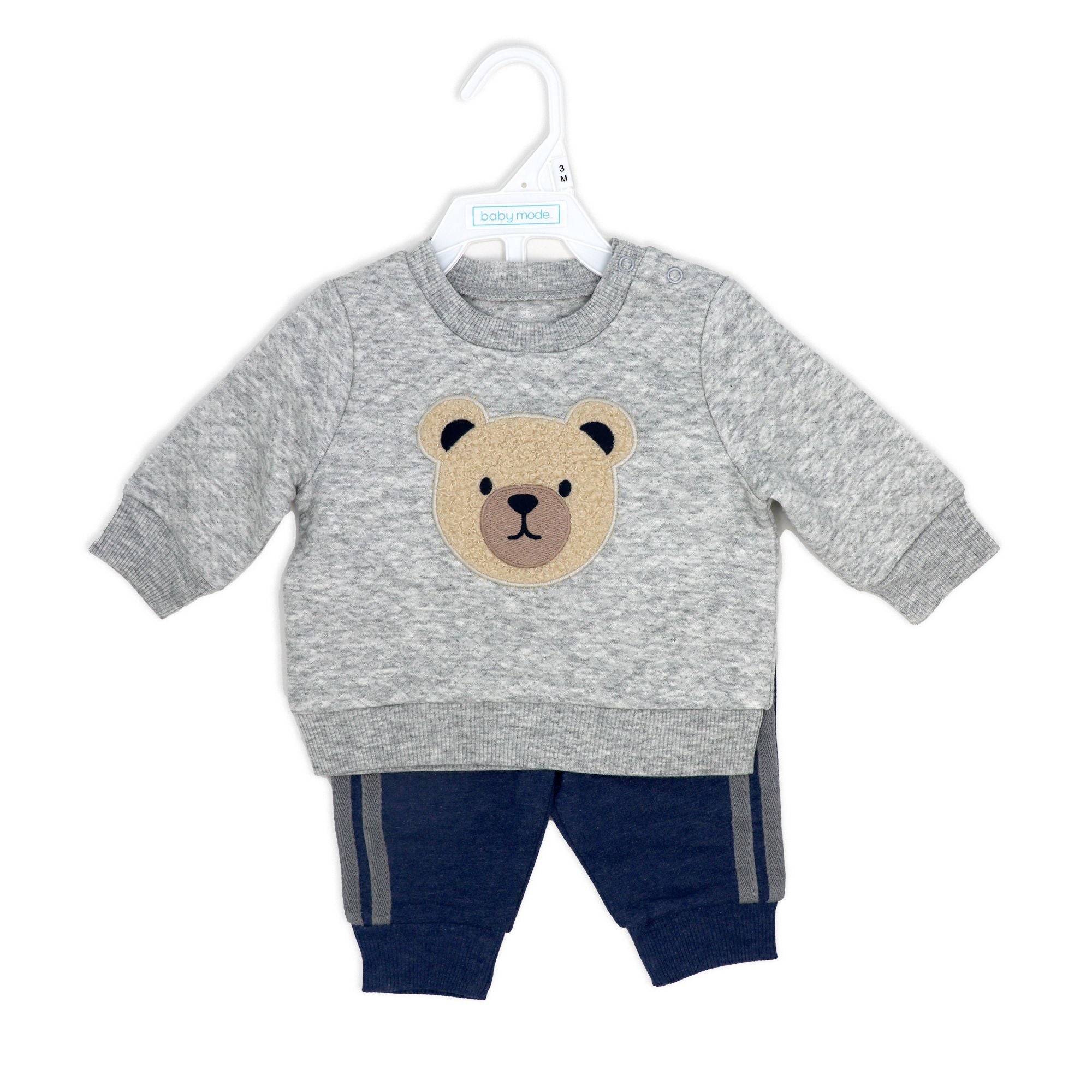 Bear 2 Piece Baby Pajama Set