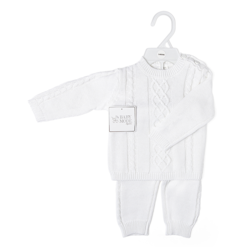 2 Piece Outfit| Baby Sweater & Pant Set-100% cotton