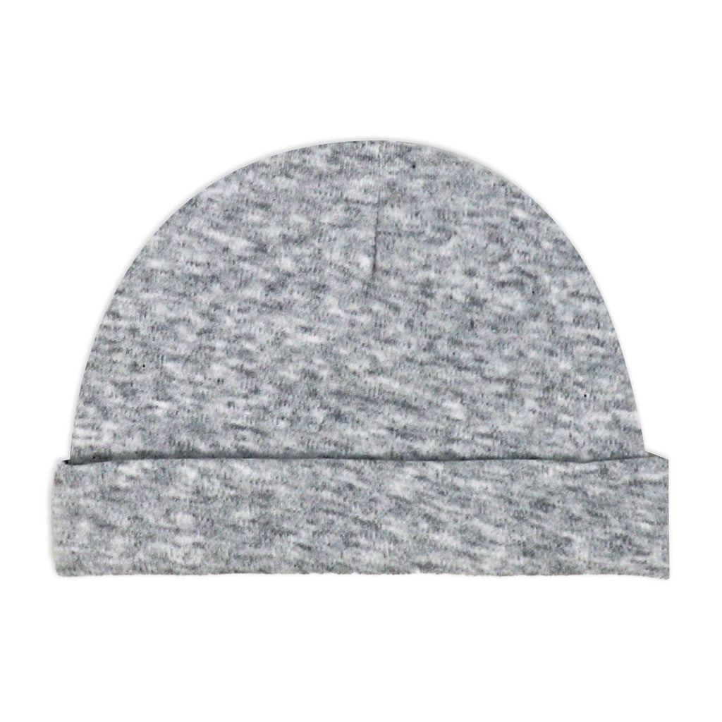 100% Organic Cotton Baby Hats & Mittens Set 0–6M – 2 Caps + 3 Scratch Mitts