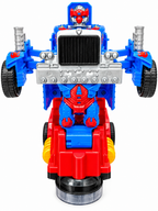 Transforming Robot Truck Toy – Electric Robot Deform Truck with Lights &amp; Music (3+ Years)