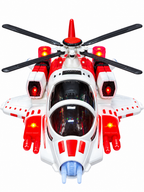 High-Speed Fighter Helicopter Toy – 360° Rotating Electric Helicopter with Lights &amp; Sound 3+