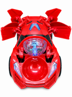 360° Rotating Super Racing Sports Car Toy – Electric Stunt Car with LED Lights &amp; Music