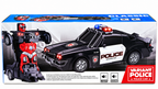 Transforming Police Car Robot Toy – 2-in-1 Police Transformer with Lights &amp; Sound