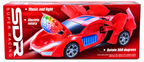 360° Rotating Super Racing Sports Car Toy – Electric Stunt Car with LED Lights &amp; Music
