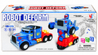 Transforming Robot Truck Toy – Electric Robot Deform Truck with Lights &amp; Music (3+ Years)