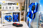 🚀 RC Wall Climbing Car for Kids – 2.4GHz Remote Control Stunt Car with LED Lights | USB Rechargeable