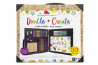 Doodle + Create 33‑Piece Colorable Art Case