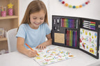 Doodle + Create 33‑Piece Colorable Art Case