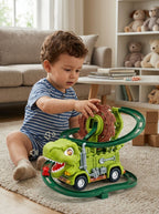 Dinosaur Track Toy – Tyrannosaurus Rex Light & Sound Truck (Ages 3+)