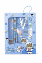 Space Dreams Kids Stationery Gift Set – Blue Astronaut Theme