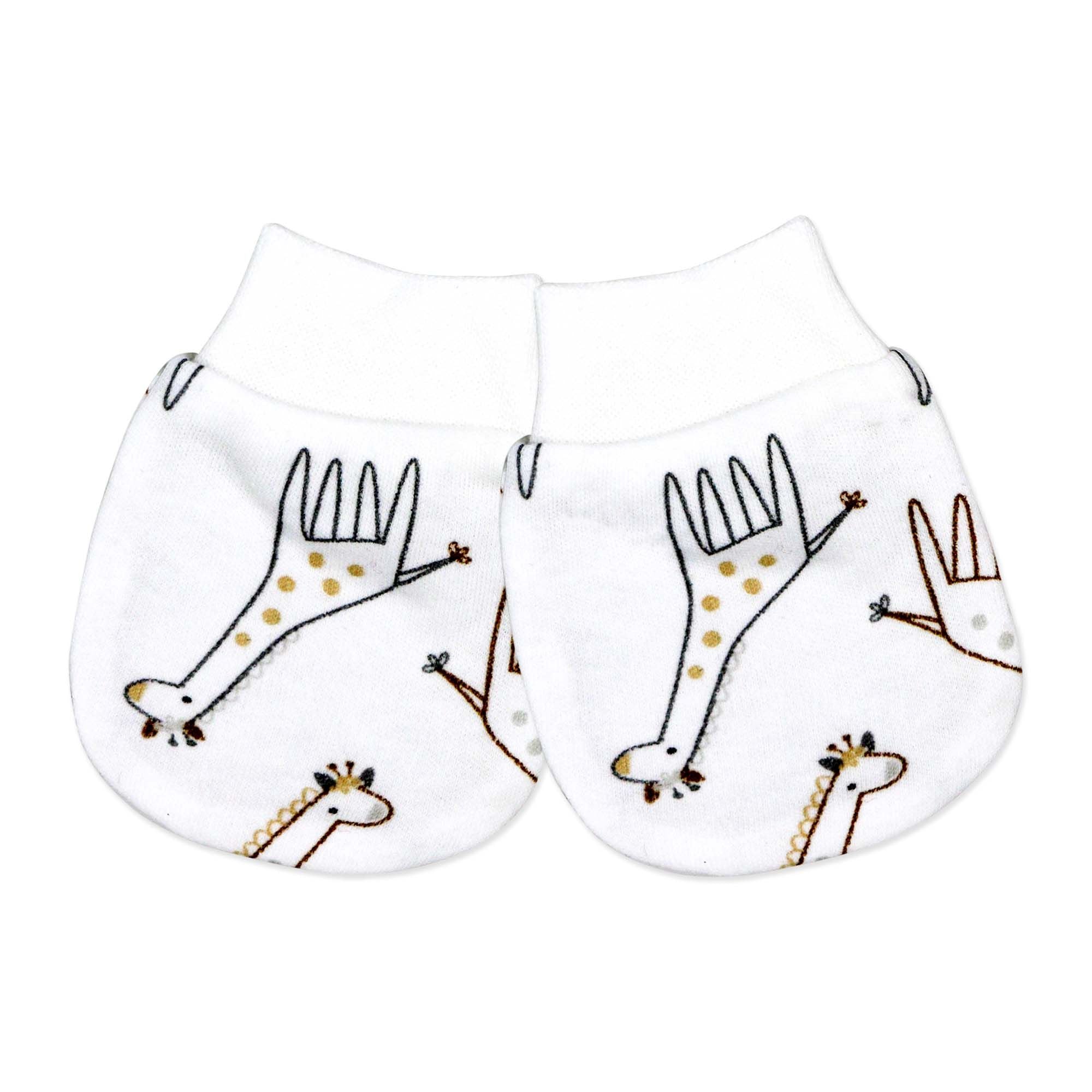 Giraffe 5 Piece Baby Layette Gift Set – 100% Cotton