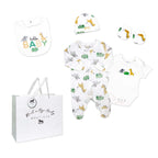 5 Piece Layette Gift Set – 100% Cotton