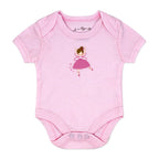 Pink Ballerina 5 Piece Baby Girl Layette Gift Set – 100% Cotton