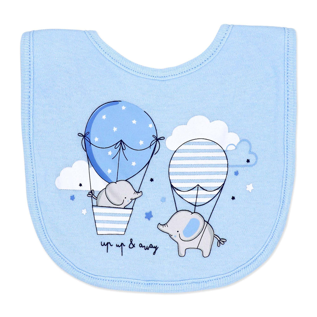Blue Balloon 5 Piece Baby Layette Gift Set – 100% Cotton