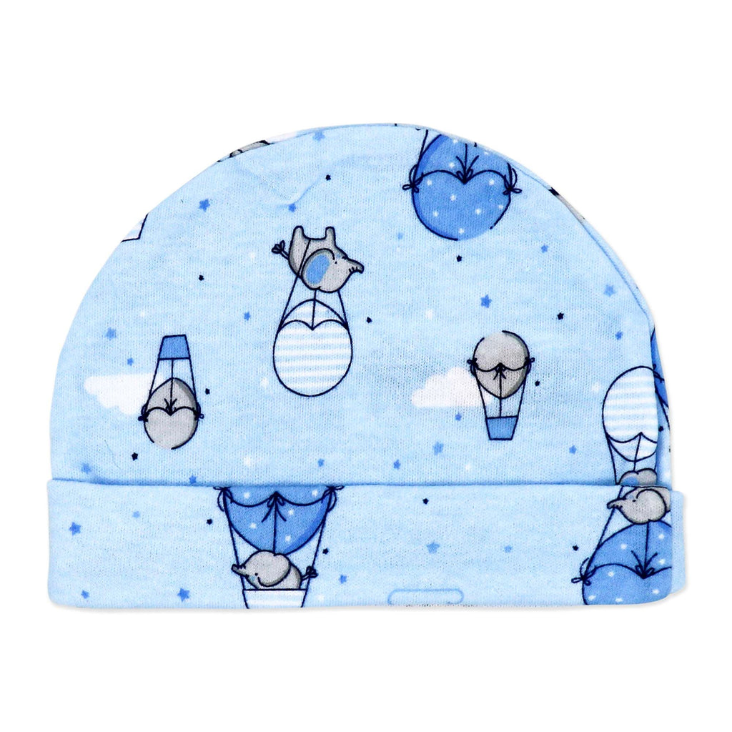 Blue Balloon 5 Piece Baby Layette Gift Set – 100% Cotton