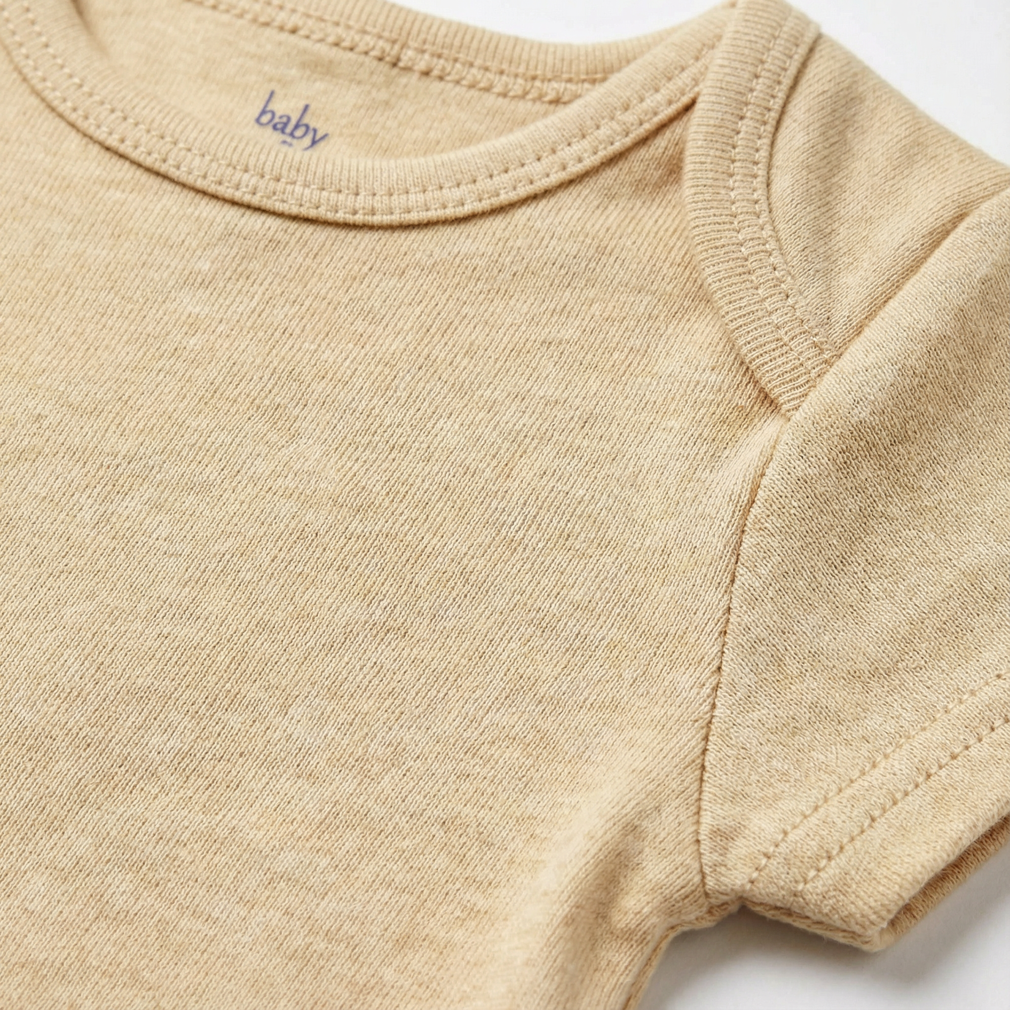 Body essentiel 100 % coton - Beige chiné