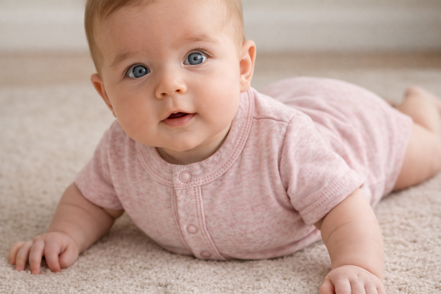 Lot de 2 bodies roses à couches - 100 % coton