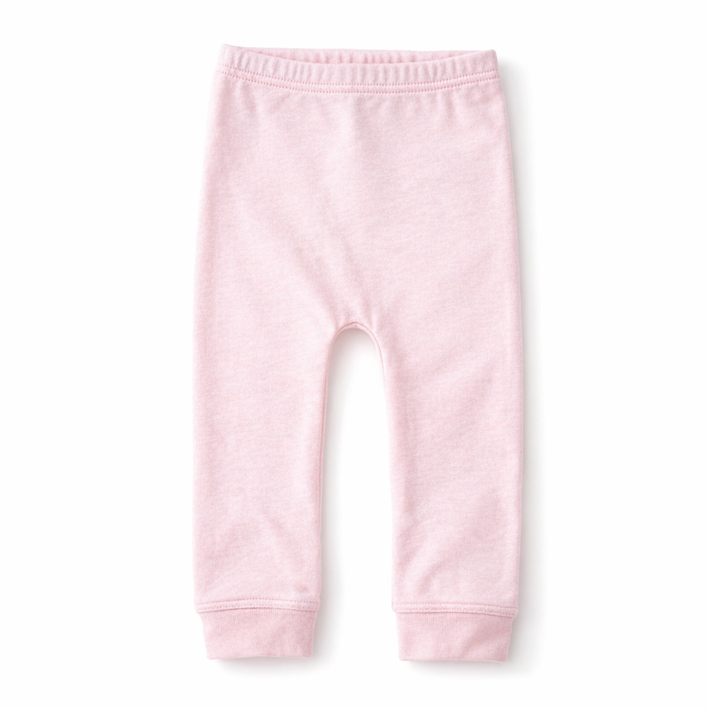 3 Piece Pink Swan Baby Outfit Set – 100% Cotton Bodysuits & Pants