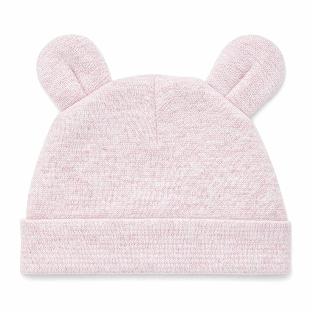 3 Piece Pink Heart Baby Outfit Set – 100% Cotton