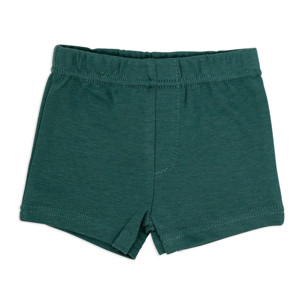 Car Print 4 Piece Baby Summer Outfit Set with Sunglasses